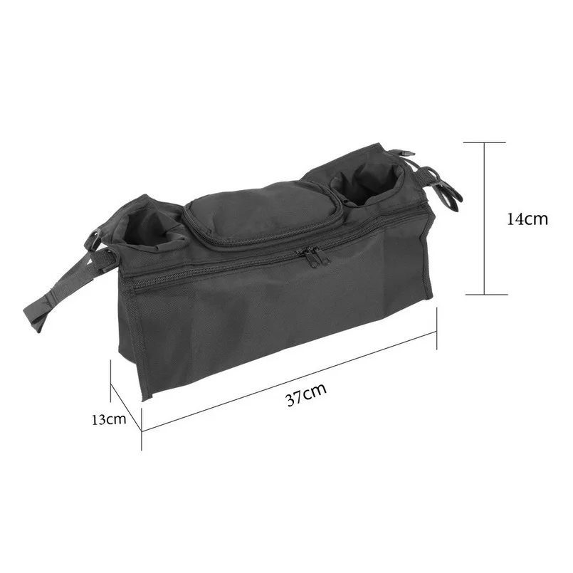 

Z299Baby Stroller Infant Nappy Bags Outdoor Carriage Hanging Bottle Storage bag Wheelchair Organizer bag