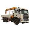 JAC 6x4 10 tons Construction Used Knuckleboom Trucks with crane for Sale