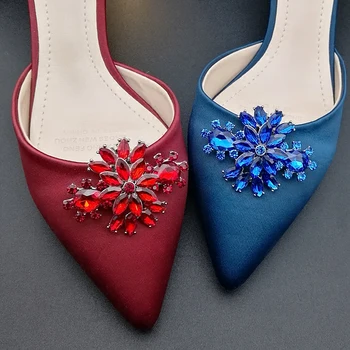 Fashion Decorative Shoe Buckles Shoe Clips For High Heel Shoes