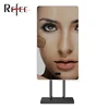 Refee table stand Lcd AD Monitor magic mirror with ad management software/wifi