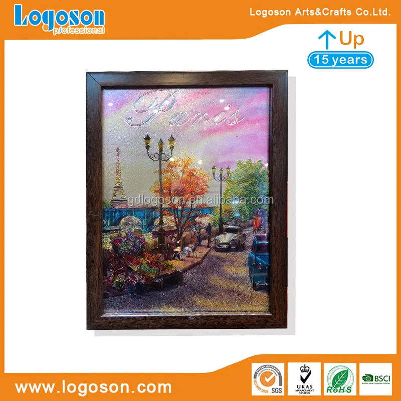 New Design Souvenir Photo Frame Foil Paper Qatar Doha