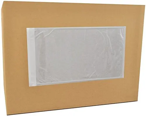 Clear Packing List Envelope Plain Face Back Load 7 x 10 3000 Pieces
