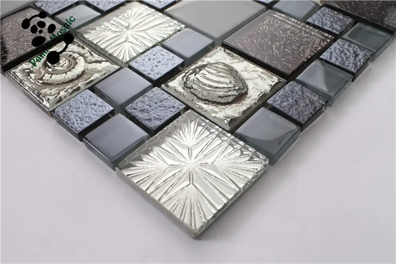 Mb smp19 ideas decoración moderna de diseño salpicaduras de ... Gray Backsplash decoración