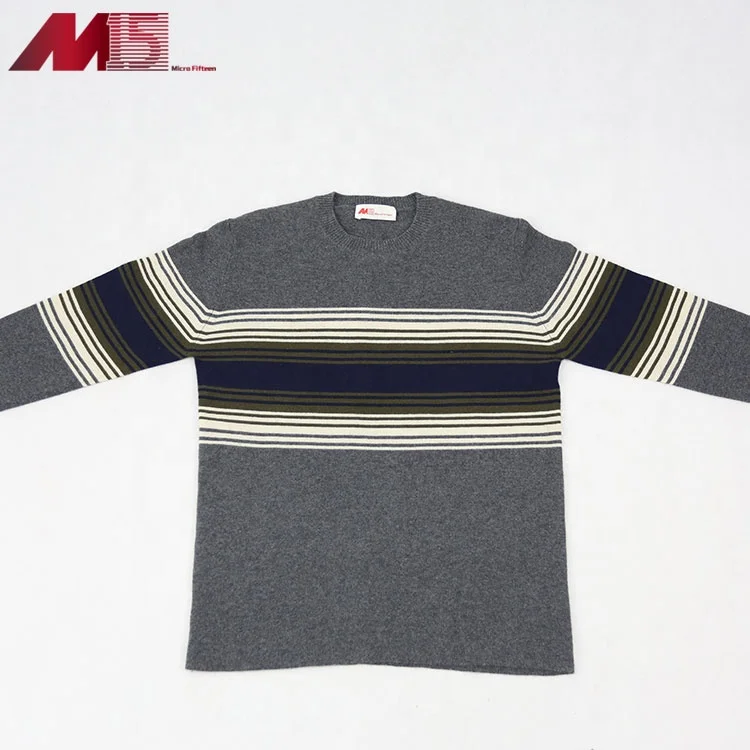

Mens' Knitwear 100% Cashmere Casual Knitted Sweater, Customized color
