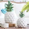 China supplier white ceramic decorative pineapple for home decoration