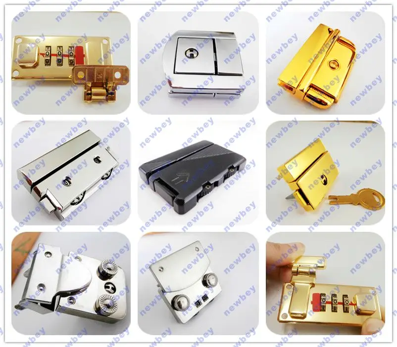 types of suitcase locks