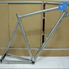New design fixed gear fork frame titanium road bike 700c with CE certificate