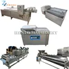 Automatic Chicken Feet Processing Line / Chicken Feet Peeling Machine