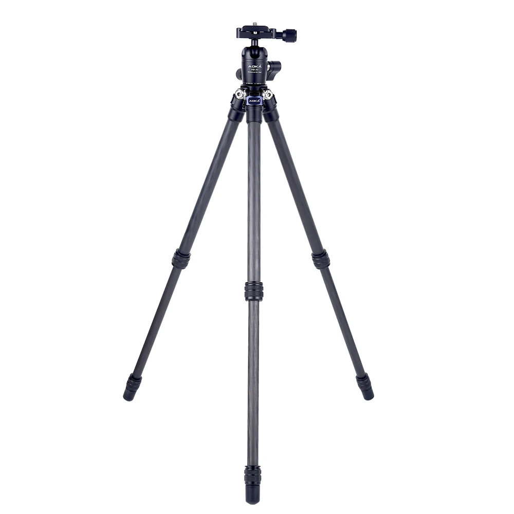 

Professional travel lightweight outdoor travel mini carbon tripod, Black