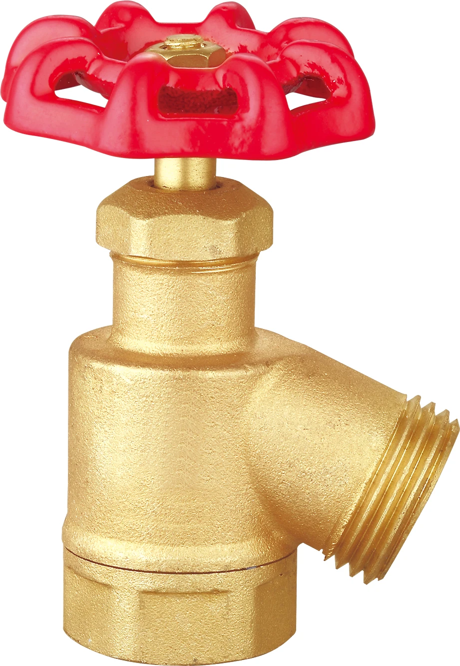 1/2"- 3/4" multi turn garden water hose shut off valve