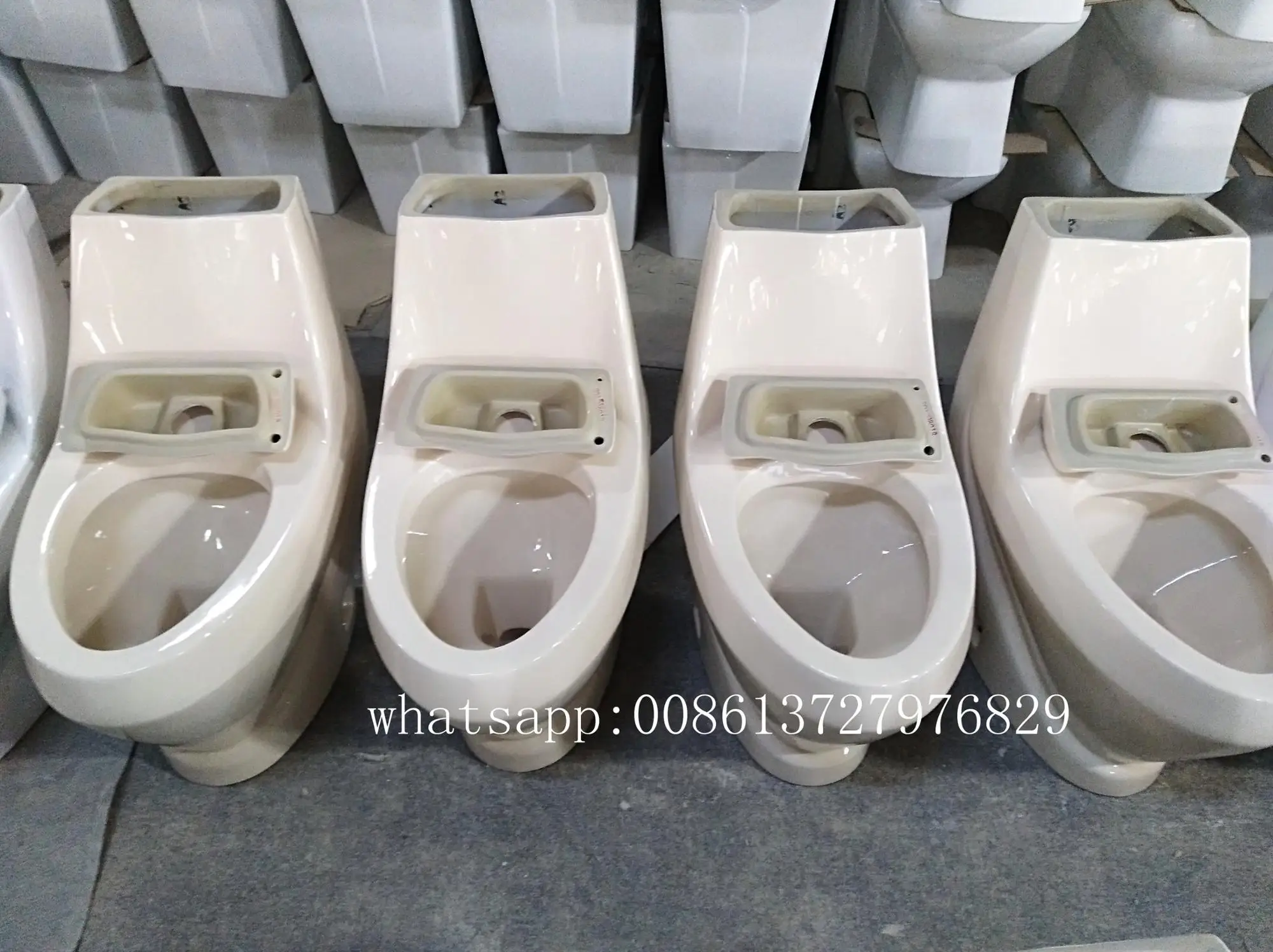 Sanitary Ware Factory Ivory Color Toilets For Uae/dubai/kuwait/lebanon