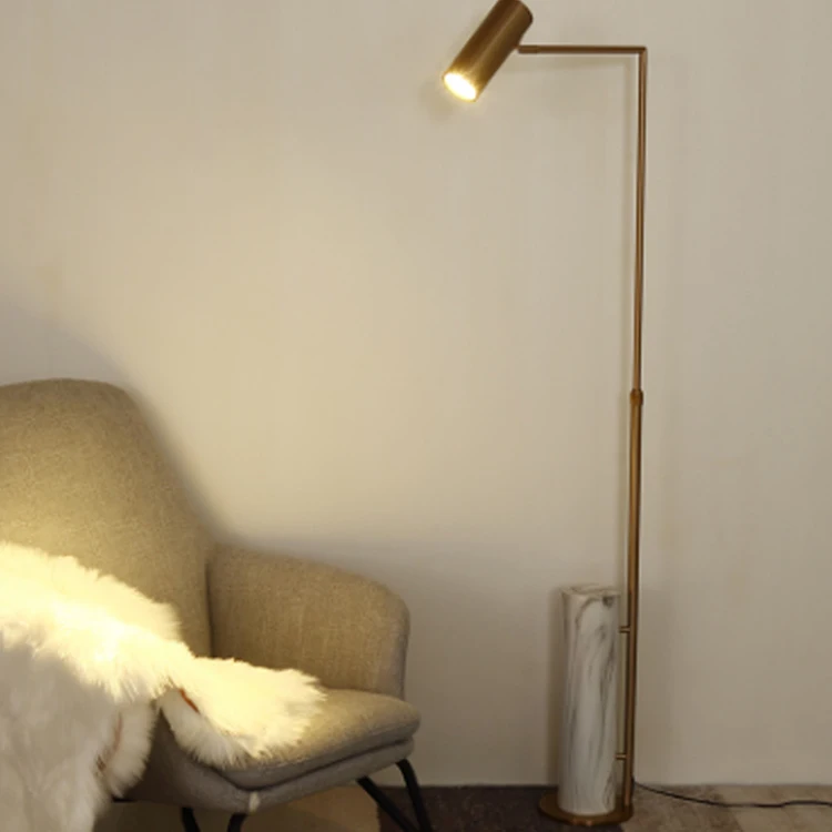 
brushed iron holder floor lamp floor light 
