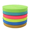 Fold polyester flat binding knitted elastic band belt webbing tape