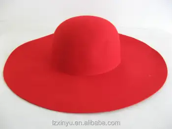 wide brim floppy felt hat