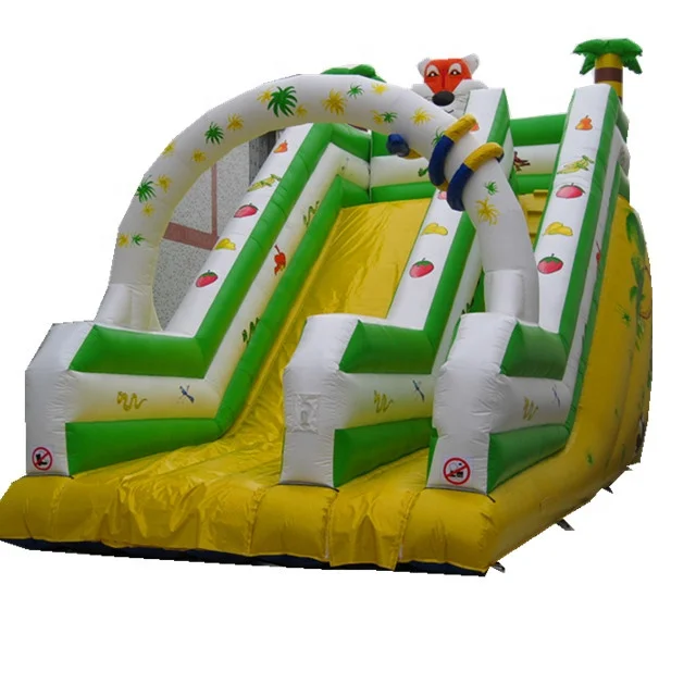 
hot sell manufacture price giant inflatable dry slide with blower from China 