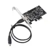 3 Ports (2 x 6 Pin and 1 x 4 Pin) IEEE 1394 PCI Express Controller Card for Desktop PC