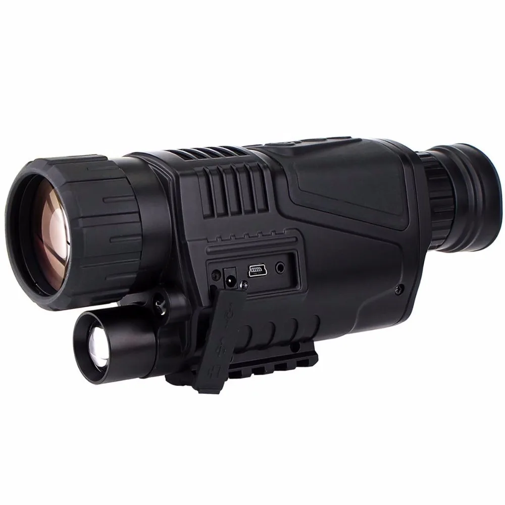 night vision monocular with 5x magnification and 4