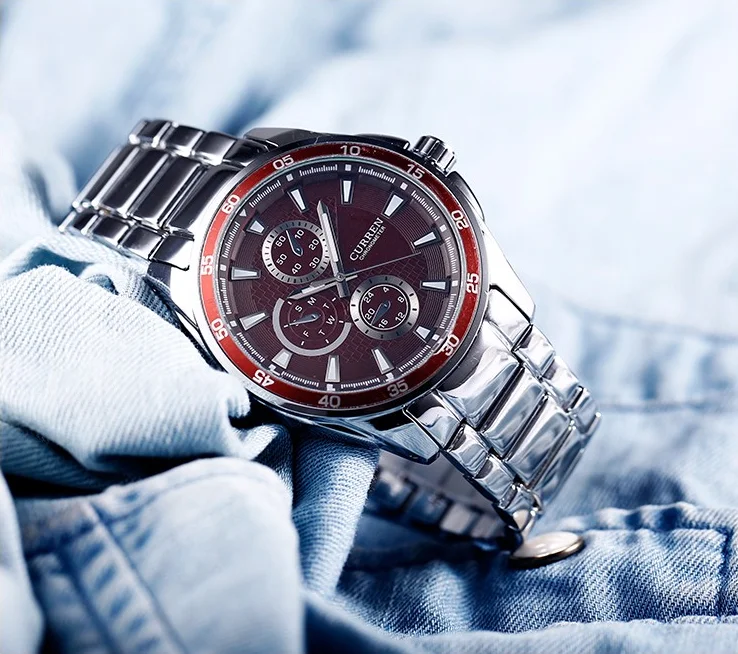 curren quartz chronometer