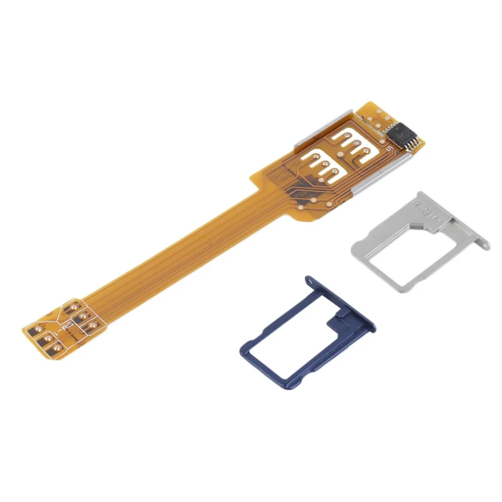 

Mobile Phone Double Dual SIM Card Adapter Use Two SIM for Samsung Galaxy Wholesale