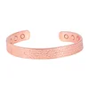 Sland copper bracelets jewellery manufacturer wholesale 6 magnets pure copper bracelet india
