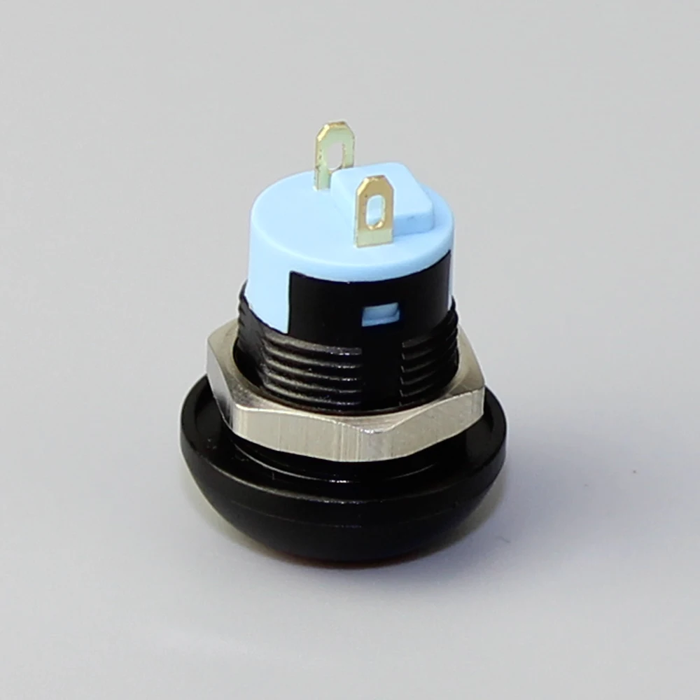 12毫米 2 针闭锁塑料电推动按钮开关