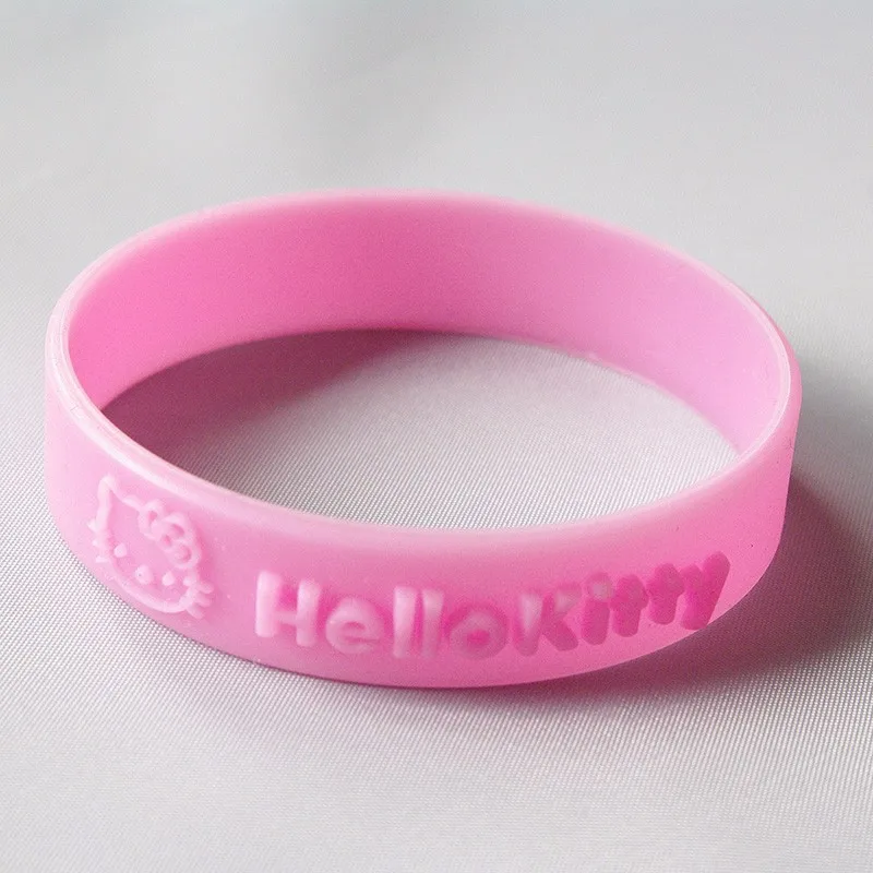 Girls Wholesale Assorted Designs Female Charm Silicone Bracelets Buy