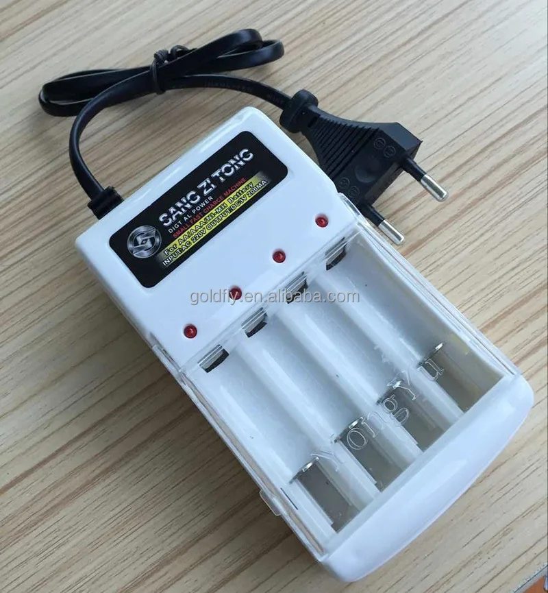 

AA/AAA BATTERY CHARGER (GF-SC-C2), White