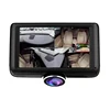 Panoramic 360 degree dual lens HD1080P dash camera with rearview camera and 4.5" IPS HD touch screen, 4CH