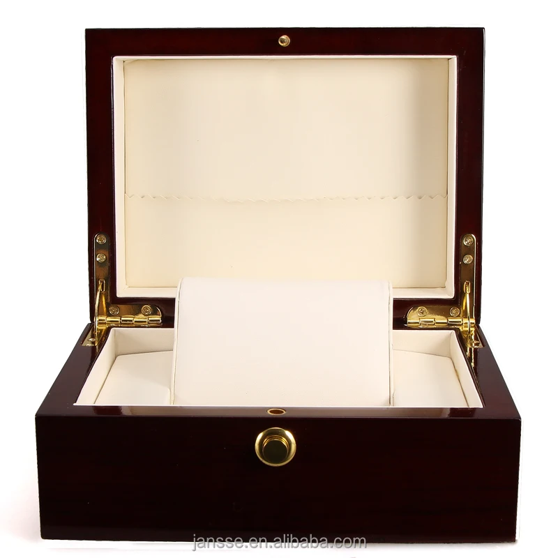 

2018 New arrived luxury wooden watch box packaging, Red