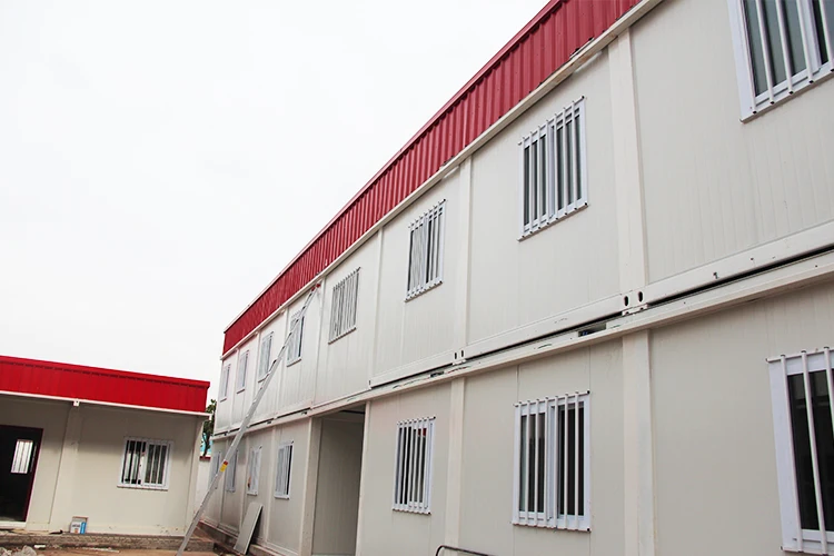 Quick Assembly Modular Kenya 20Ft Prefab Flat Pack Roof Office Prefabricated Luxury Custom Made Container House Price