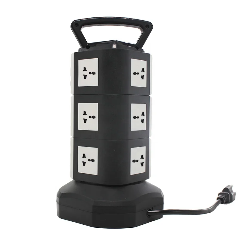 Retractable Cable Vertical Electric Extension Cord Power Socket With Handle Buy Extension Cord