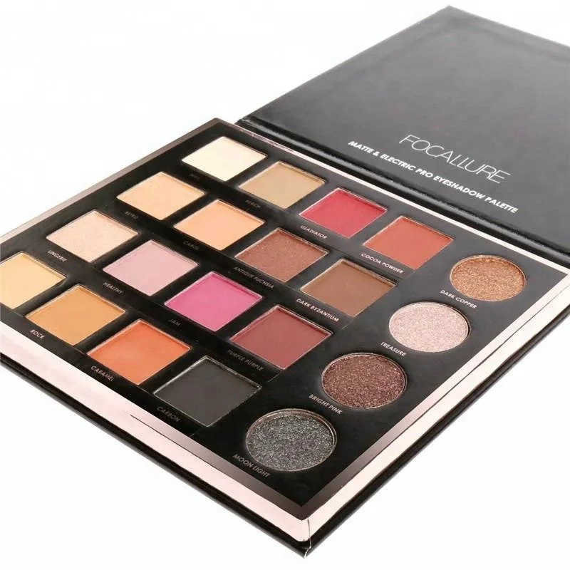 

Focallure Best Selling Products In Saudi Arabia Women Professional Cosmetics Pressed Glitter Eyeshadow Naked Palette