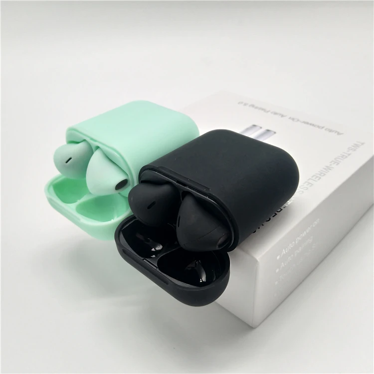 

2019 newest i12 tws bluetooth speaker wireless earphone tws bluetooth headset i12 headset tws, N/a