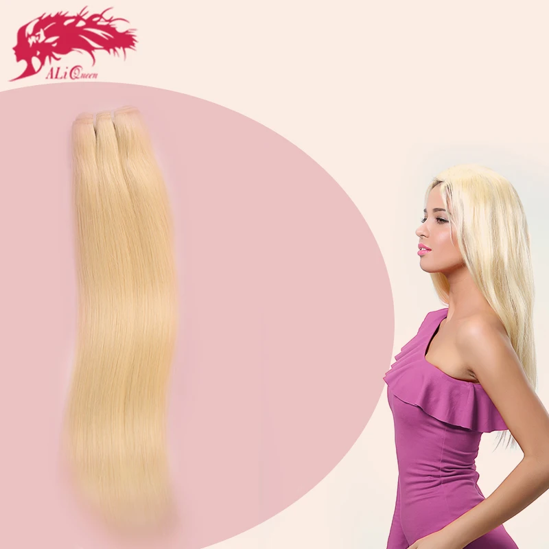 

Ali Queen Blonde 613 Straight European Virgin Hair