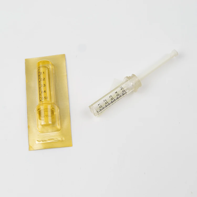 

disposable 0.3ml/0.5ml hyaluronic acid ampoule/syringe and needle on sell