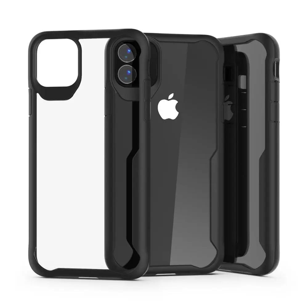 

2019 New Hot Sale Products TPU PC Phone Cases for iPhone 11 Pro Max, Black, red