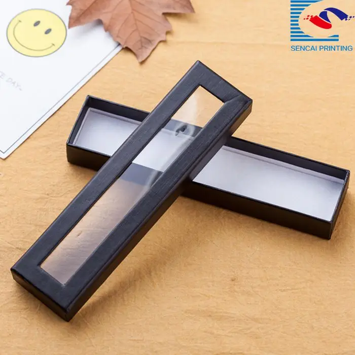 Wholesale Recycled Empty Cardboard Suitcase Gift Pen Boxes With Window Buy Recycled Cardboard