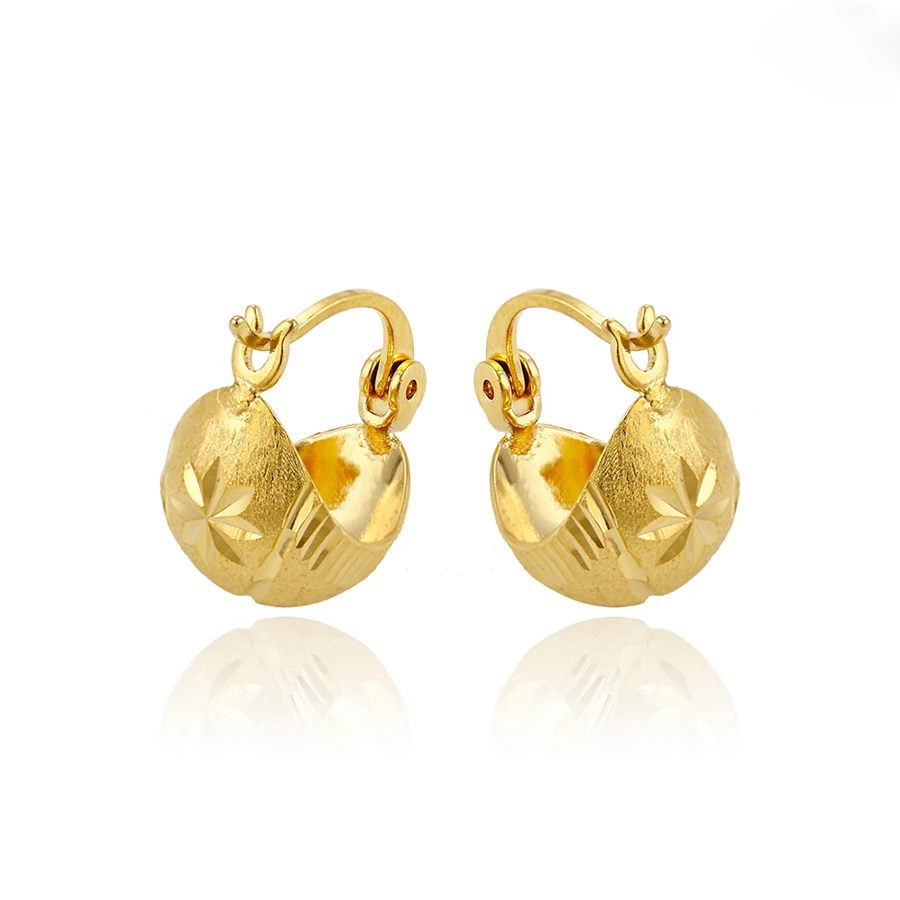 

91882 xuping exotic latest african old fashion fine jewelry earrings