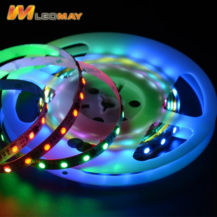 5050 infrared ws2812 ws2811smart led strip rgb pixel  dmx digital magic 12V addressable led strip