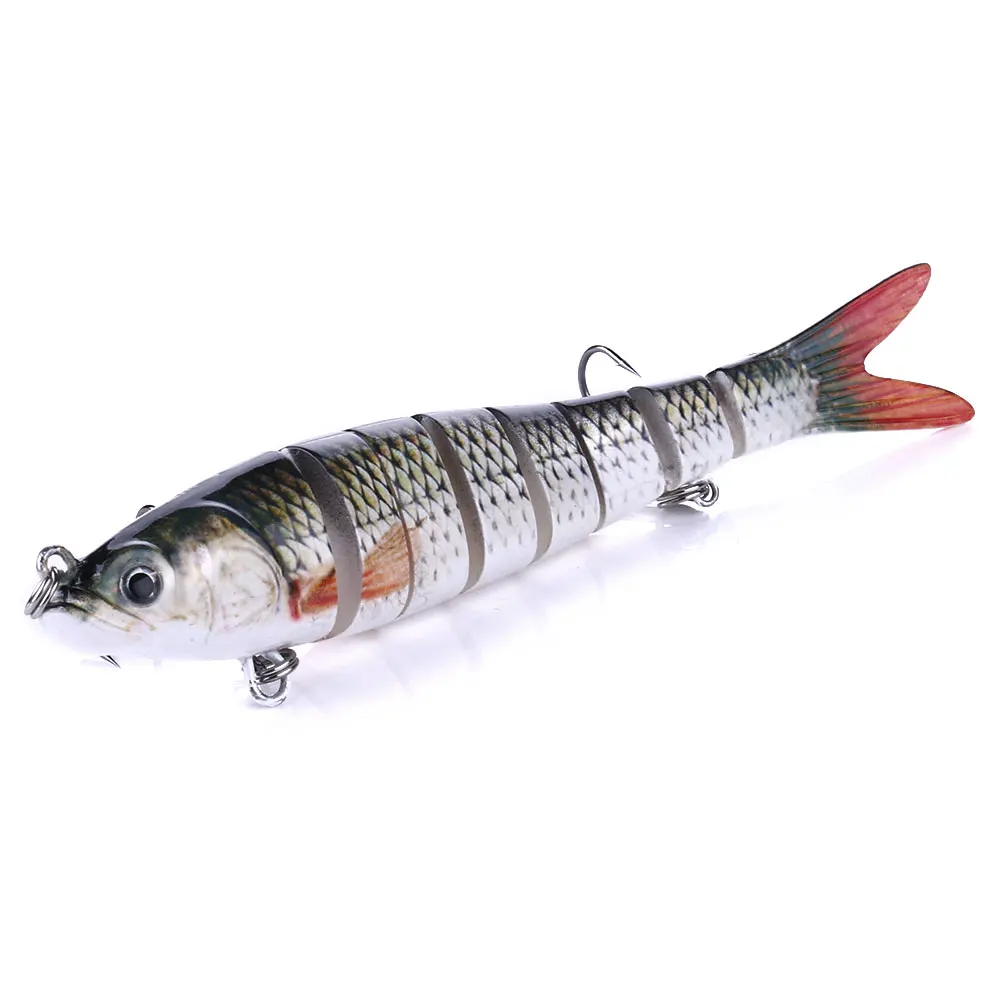 Newup Fishing Lure Multi Jointed Hard Bait 137mm 27g Lifelike Joint Bait Wobblers 8 Segments