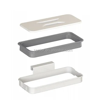 Kitchen Cupboard Cabinet Attach Hanging Trash Bag Holder Portable Kitchen Cupboard Cabinet Attach Hanging Trash Bag Holder Portable Garbage Rack Plastic