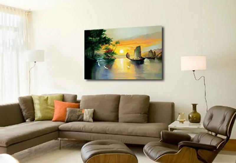 Chinese kunst van posters, woonkamer van posters, kamer posters ... Woonkamer behang koper