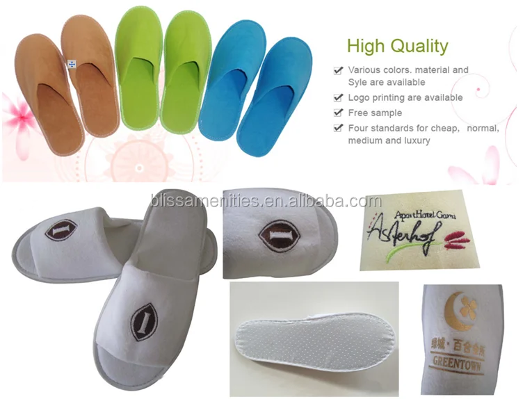 Slipper Type High Quality Luxury Hotel Slipper Hotel Shoes Buy Luxury