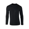 Men's Fashion T-shirt Casual Slim Fit Polo Round neck Long Sleeve Plain