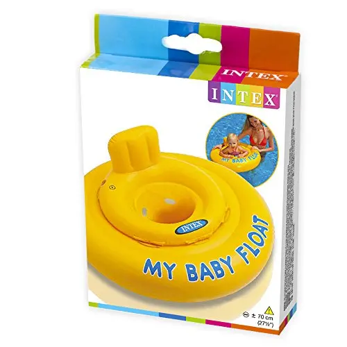 yellow baby pool float