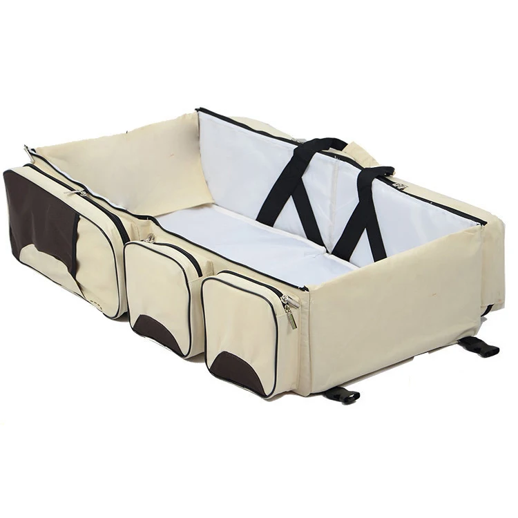 Multifunctional Portable Travel Baby Folding Beds Diaper Bag,Portable