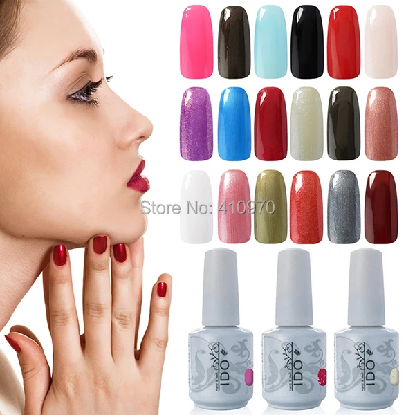 Hot Sales 302 Colors IDO Any 1Colors UV Nail Art Led Lamp Gel Nail Polish