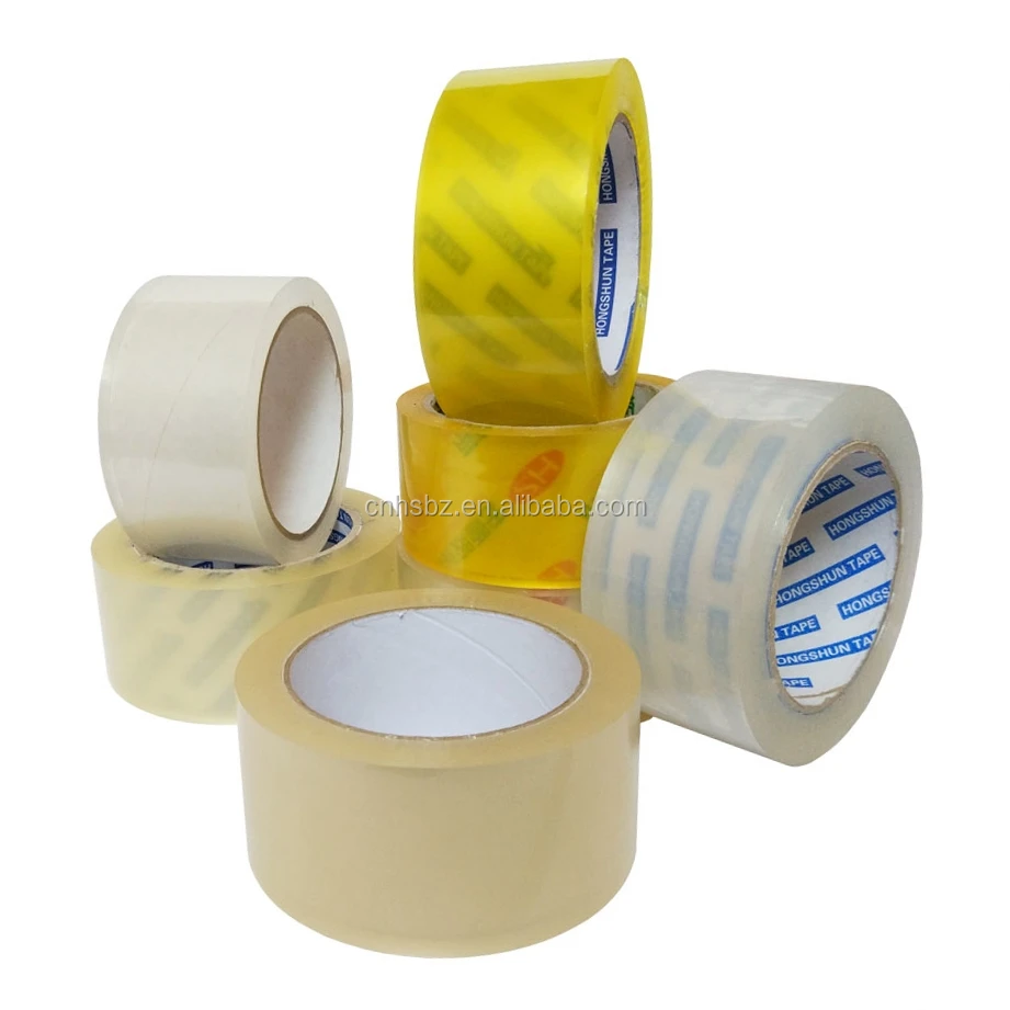 Clear Bopp Packing Tape Bopp Adhesive Tape Jumbo Roll Opp Tape For