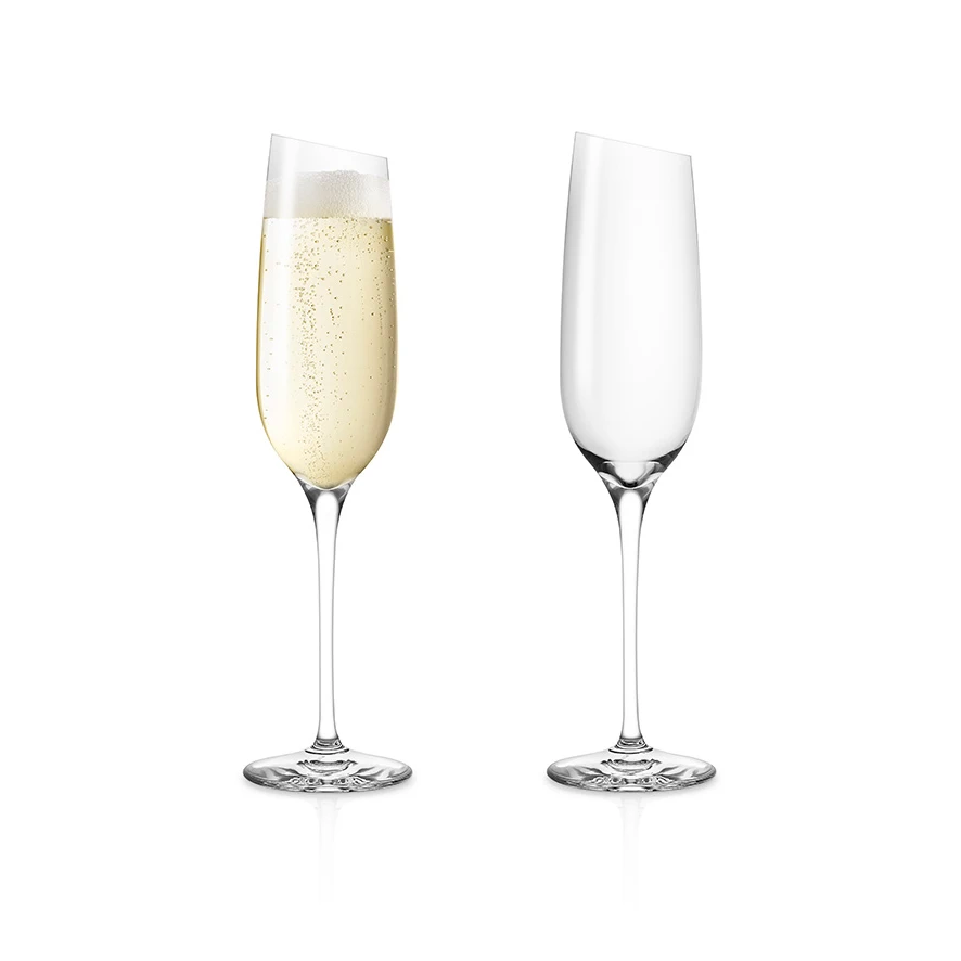 
Edge Cylindrical square Champagne Glass Champagne Flute 