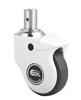 EDL 5 Inch Medical Casters Wheels 110Kg TPE Wheels Castors Stem Single Bearing Swivel Roller for hospital bed casters wheels